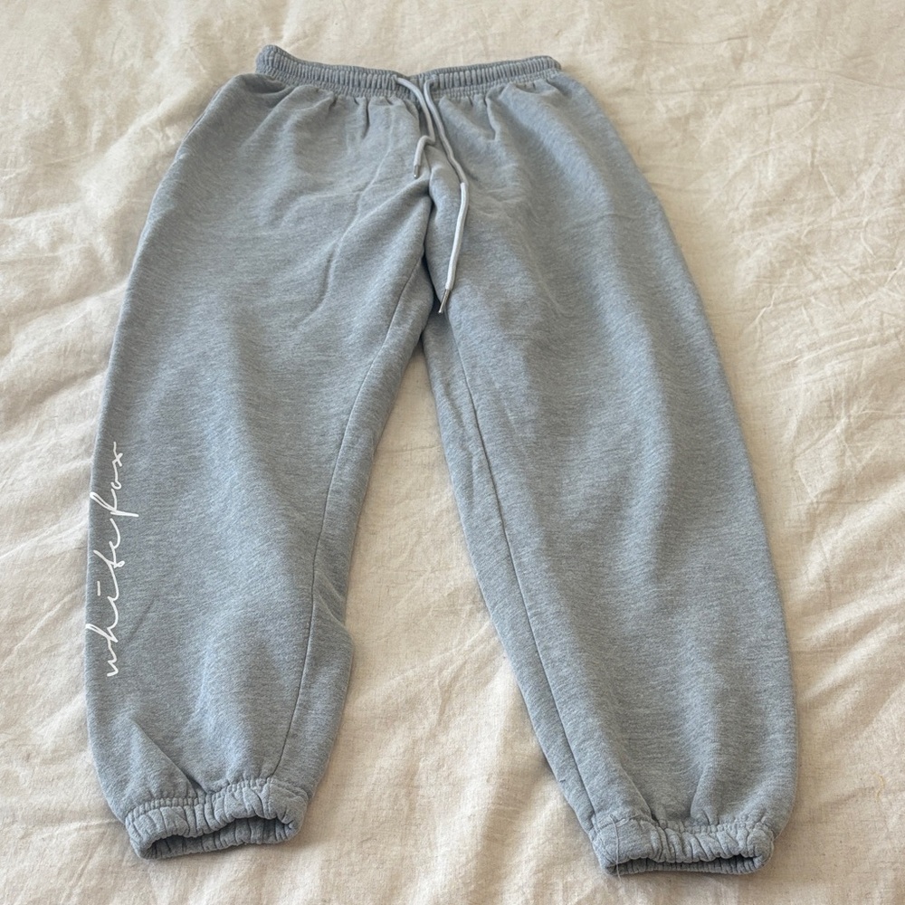 White fox Sweatpants